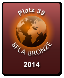 BFLA BRONZE 2014 Platz 39